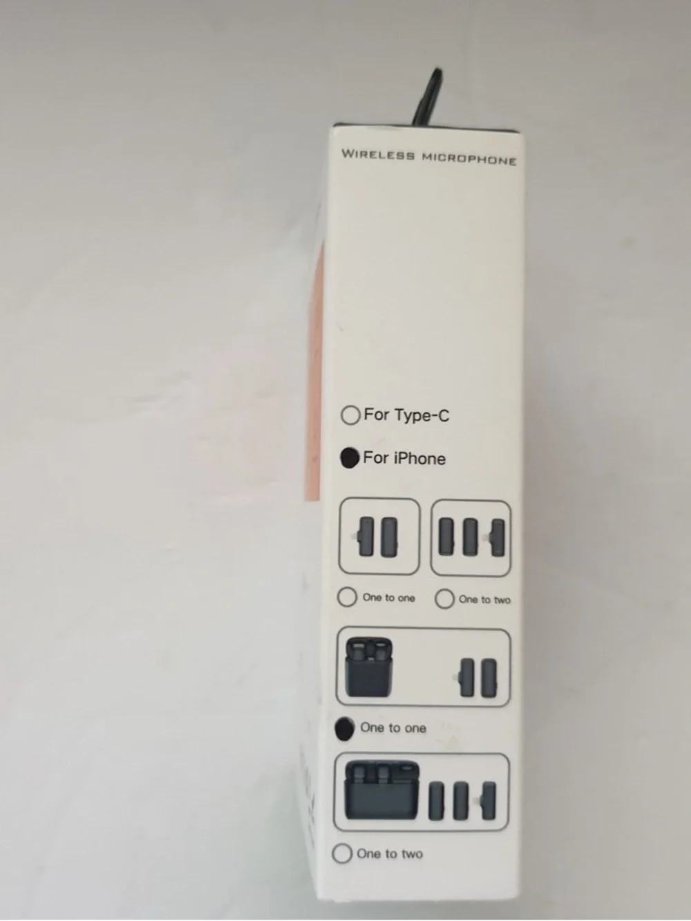 J11 Wireless Lavalier Microphone Noise Reduction for iPhone/iPad Lightning